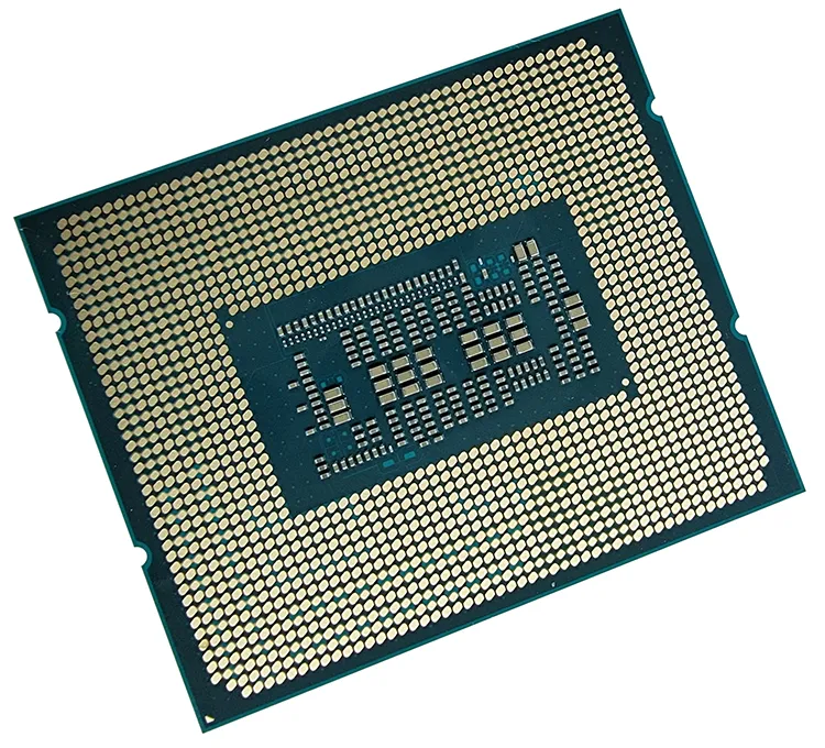 Intel Alder Lake CPU Contacts