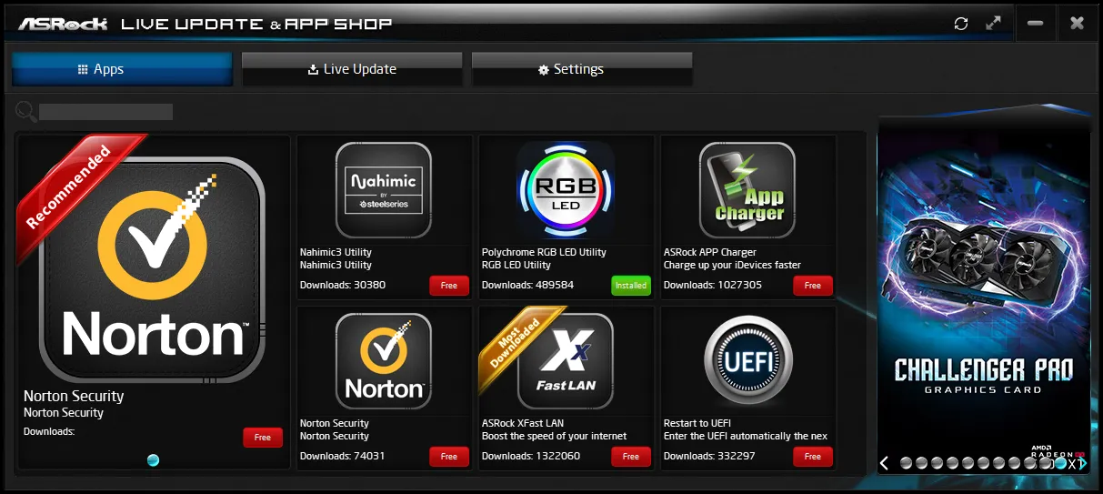 ASRock APP Shop