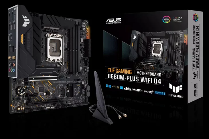 TUF Gaming B660M-Plus WiFi D4 Featured Image